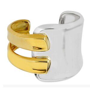Robert Lee Morris Two-Tone Cuff Bracelet